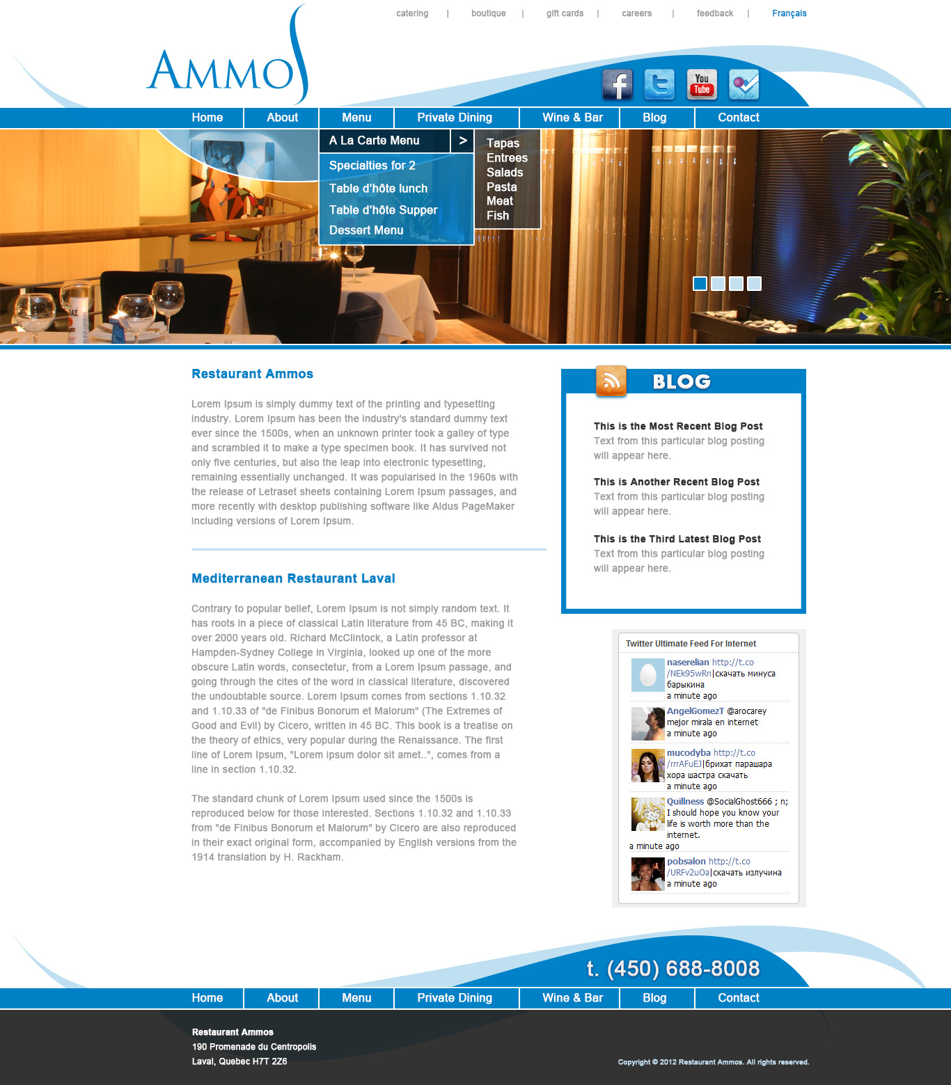 Ammos Website Design & Development